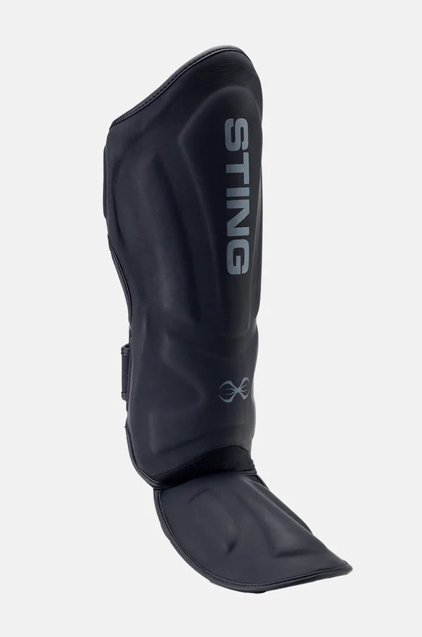 Sting Taipan MMA Shin & Foot Protector (Black/Grey)