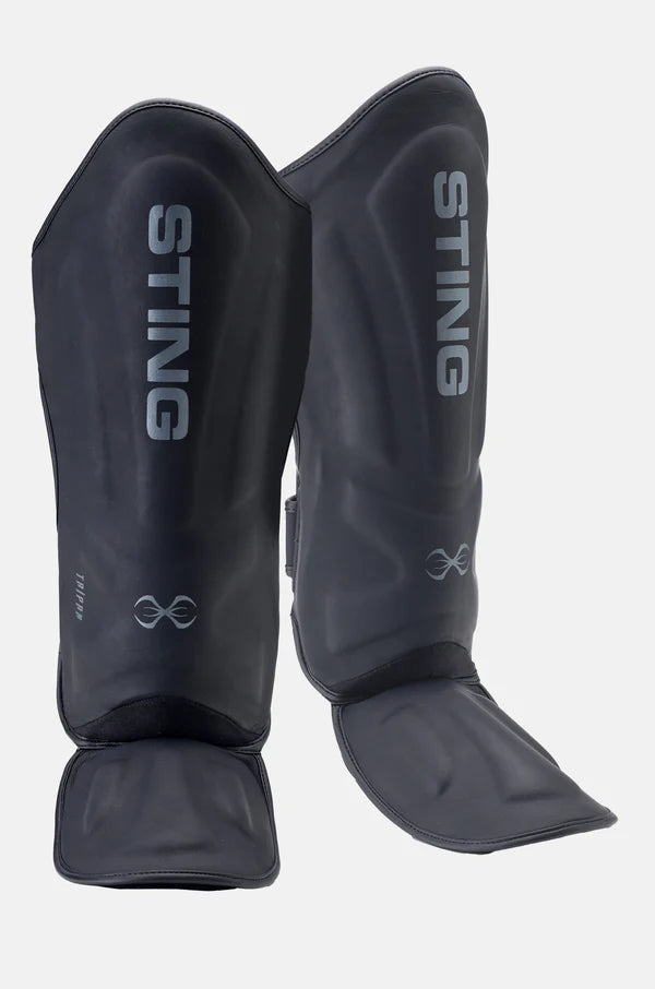Sting Taipan MMA Shin & Foot Protector (Black/Grey)