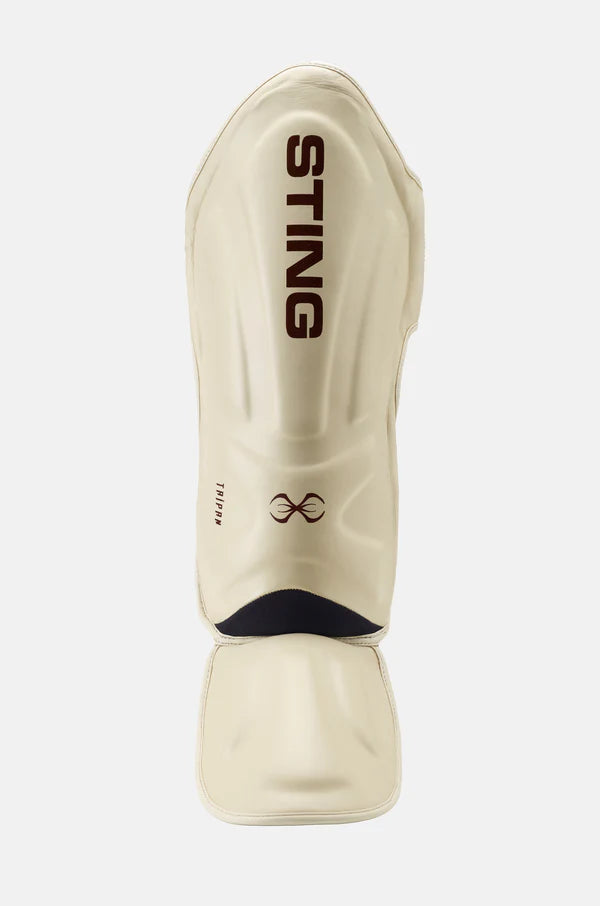 Sting Taipan MMA Shin & Foot Protector (Beige/Brown)
