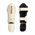 Sting Taipan MMA Shin & Foot Protector (Beige/Brown)