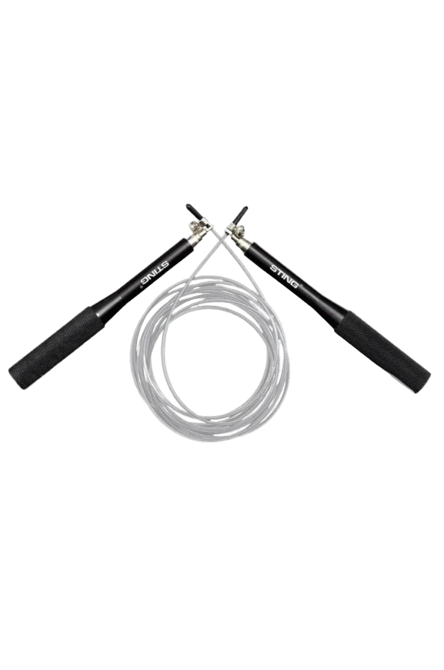 Sting Viper Cross Train Speed Skipping Rope (Black - 10FT)