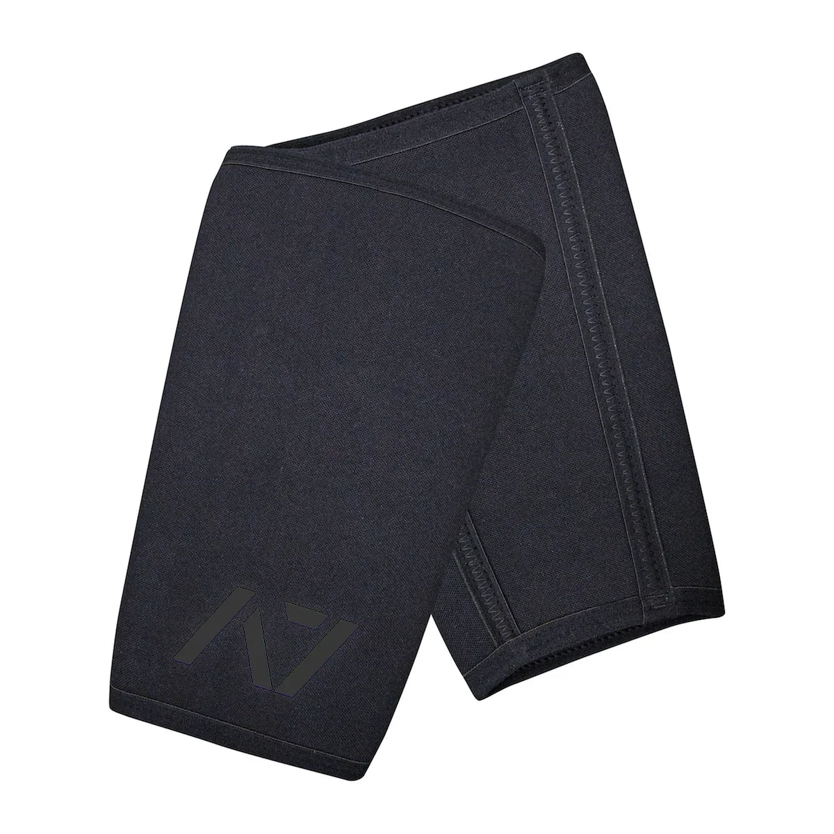 A7 Cone Knee Sleeves - USPA & IPF Approved - Stiff - Stealth - Black