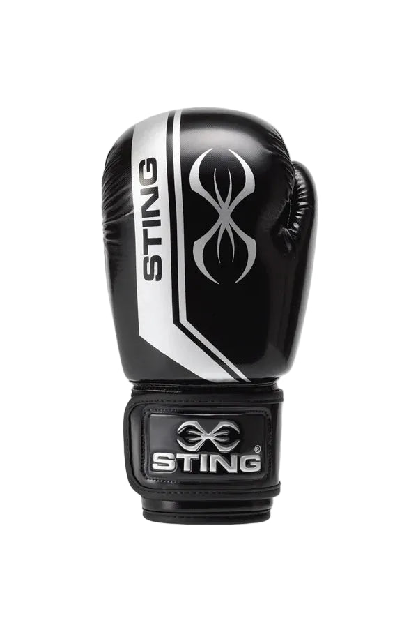 Sting Armalite Boxing Gloves (Black/Silver)