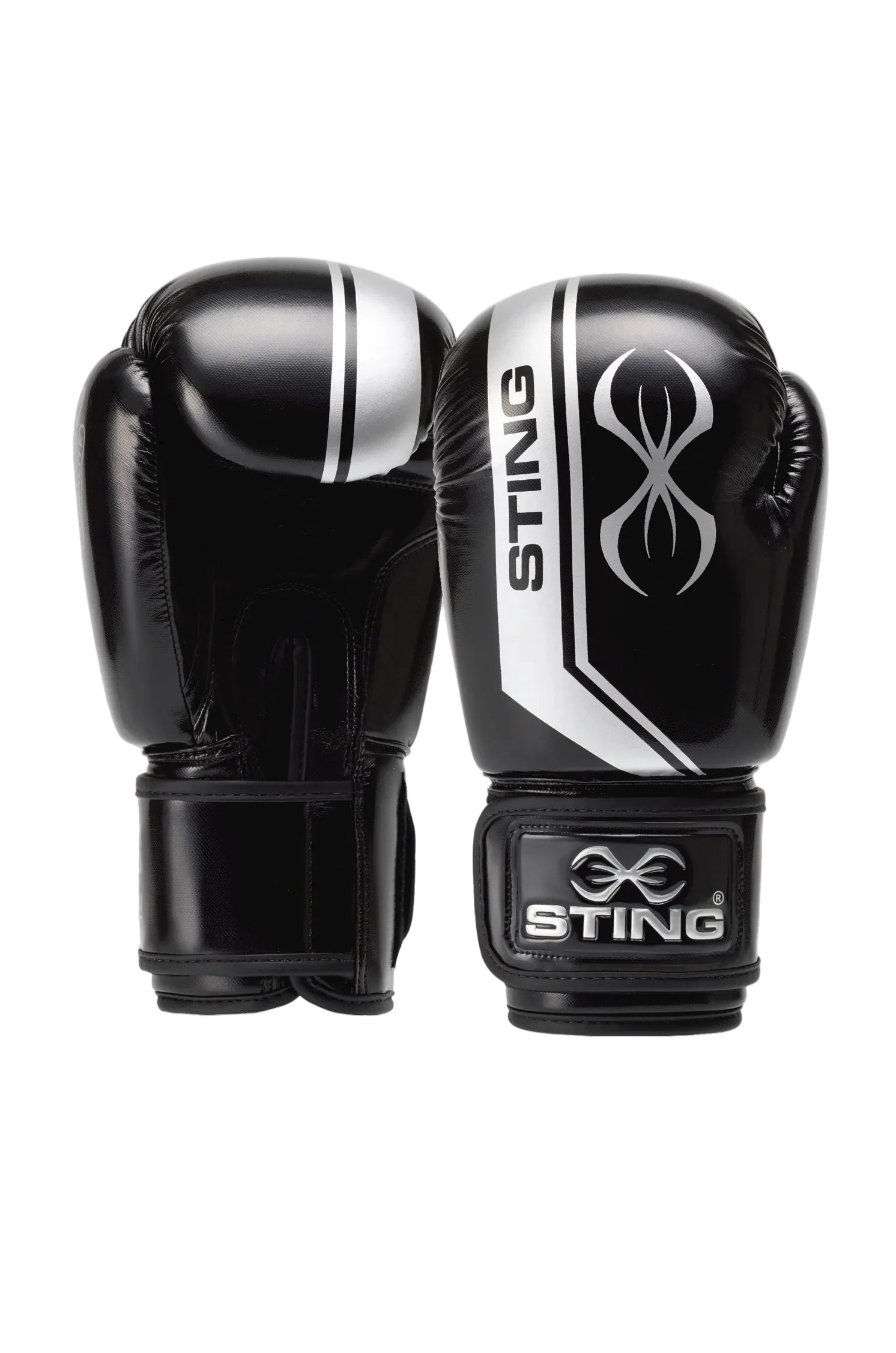 Sting Armalite Boxing Gloves (Black/Silver)