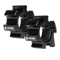 Loaded Lifting Aluminium Olympic Lock Jaw Collar - Black