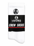 Loaded Lifting Crew Socks – White
