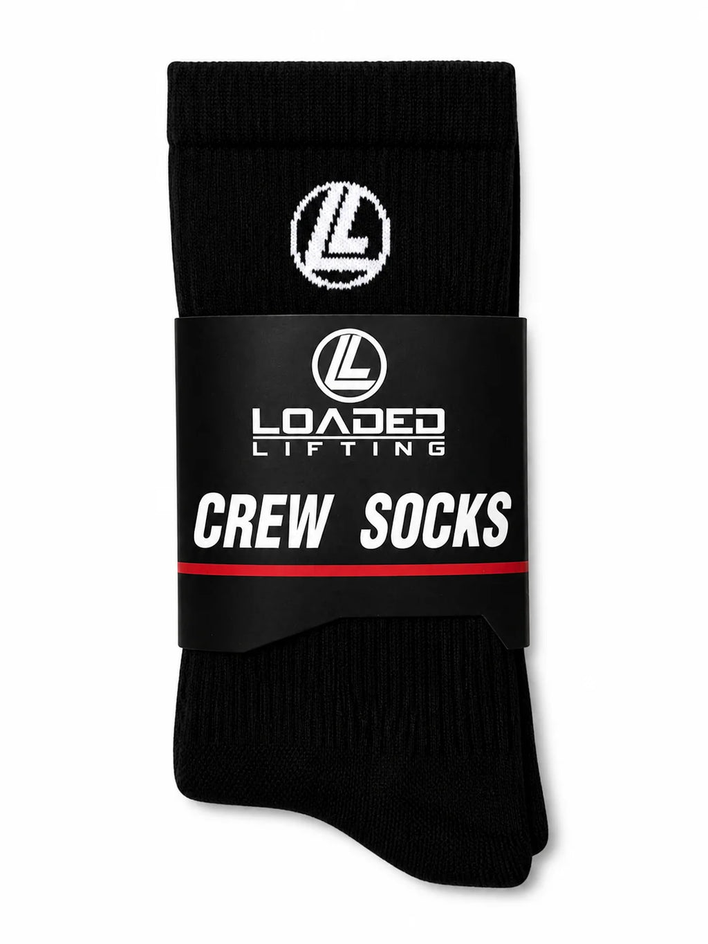 Loaded Lifting Crew Socks – Black