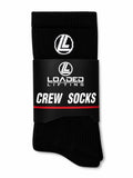 Loaded Lifting Crew Socks – Black