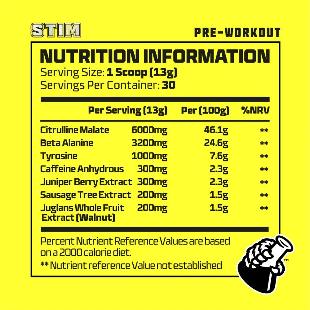 STIM Pre-Workout - Sour Cherry