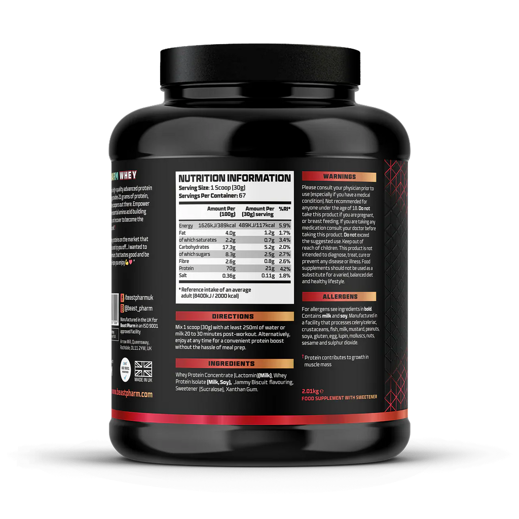 WHEY Premium Protein Complex 2.01kg - Banoffee Pie