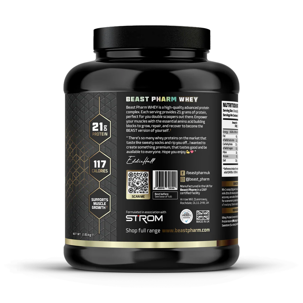 WHEY Premium Protein Complex 2.01kg - Chocolate Fudge Cake
